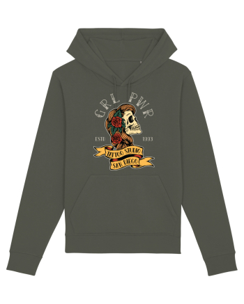 Girl Power GRL PWR Khaki