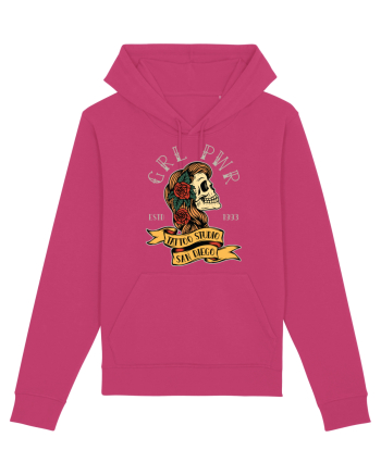Girl Power GRL PWR Raspberry