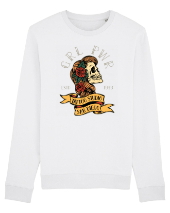 Girl Power GRL PWR White