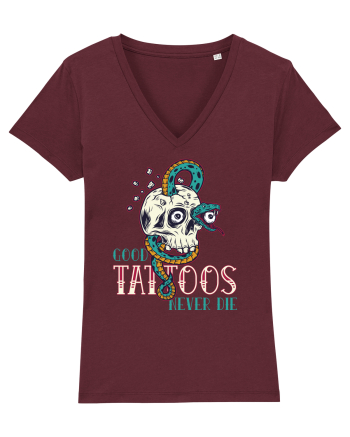 Good Tattoos Never Die Burgundy