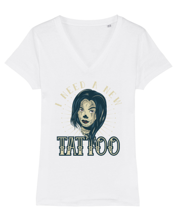 I Need A new Tattoo White