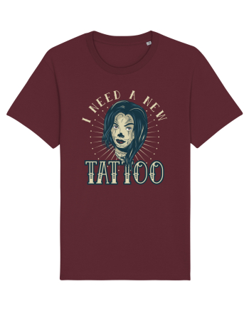 I Need A new Tattoo Burgundy