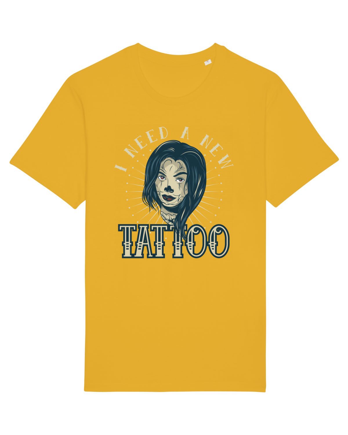 Tricou mânecă scurtă Unisex Rocker Spectra Yellow
