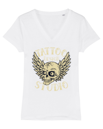 Tattoo Design Studio White