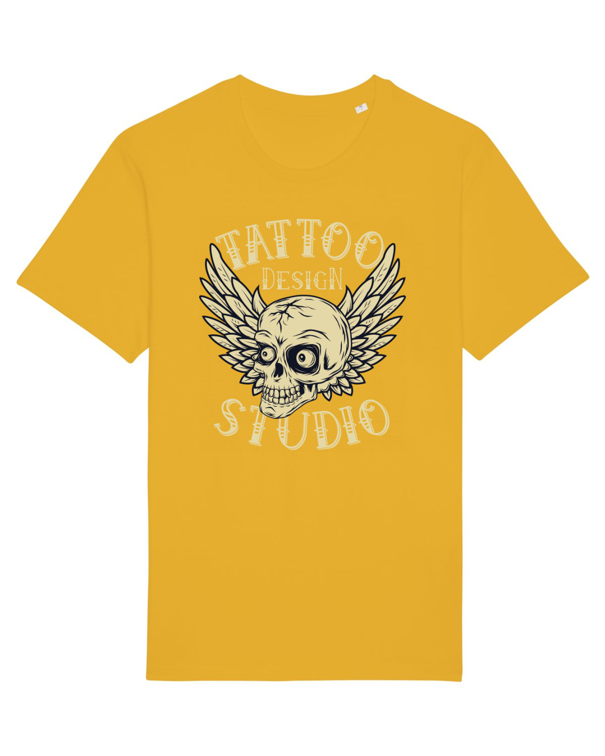Tricou mânecă scurtă Unisex Rocker Spectra Yellow