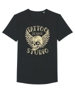 Tattoo Design Studio Tricou mânecă scurtă guler larg Bărbat Skater