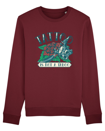 Tattoo Is Not A Taboo Burgundy