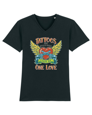 Tattoos And Rock' N' Roll One Love Black