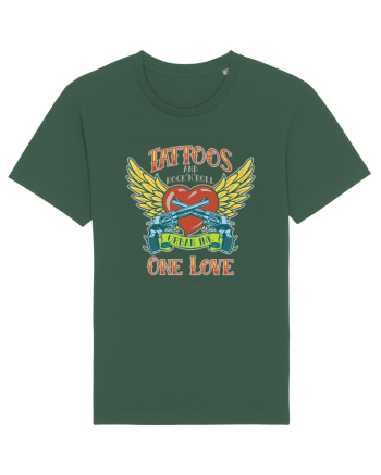 Tattoos And Rock' N' Roll One Love Bottle Green