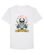 Urban Ink Tricou mânecă scurtă guler larg Bărbat Skater