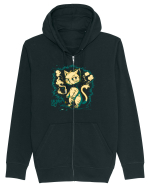 URBAN CAT 2 - pisica urbana :D Hanorac cu fermoar Unisex Connector