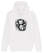 ALLEY CAT - pisica vagaboanda :D Hanorac cu fermoar Unisex Connector