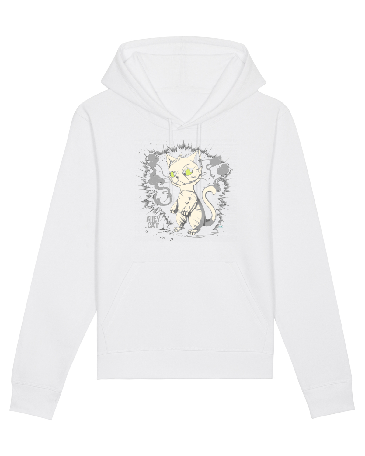 Hanorac Unisex Drummer White