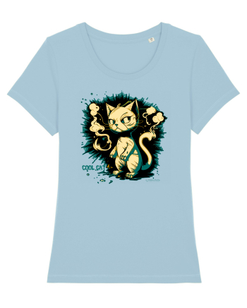 COOL CAT  - mâța cool :D Sky Blue