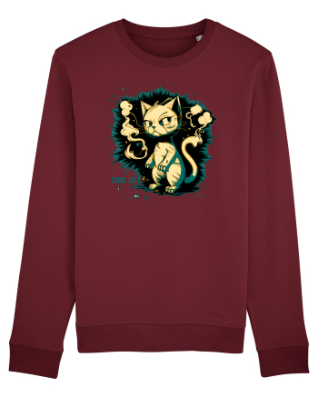 COOL CAT  - mâța cool :D Burgundy