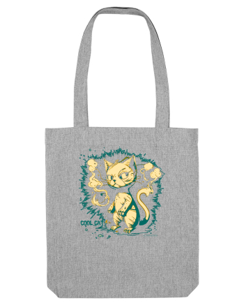 COOL CAT 2  - mâța cool :D Heather Grey