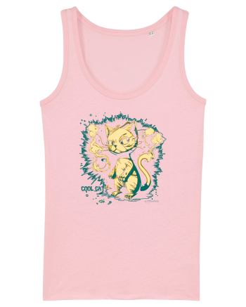 COOL CAT 2  - mâța cool :D Cotton Pink