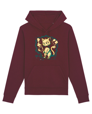 COOL CAT 2  - mâța cool :D Burgundy
