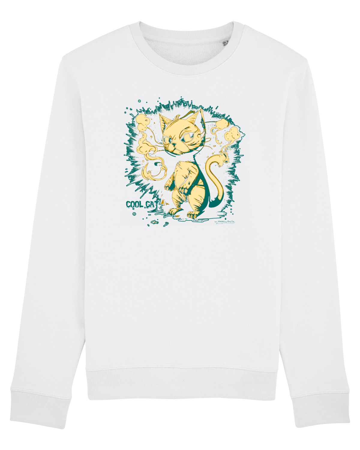 Bluză mânecă lungă Unisex Rise White