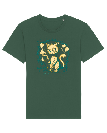 COOL CAT 2  - mâța cool :D Bottle Green