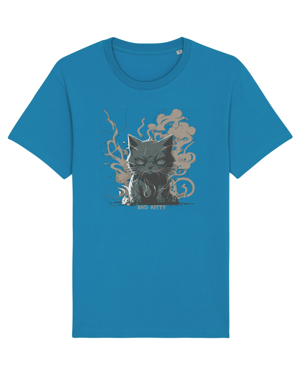 Tricou mânecă scurtă Unisex Rocker Azur