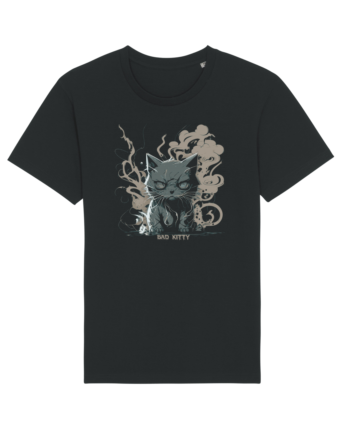 Tricou mânecă scurtă Unisex Rocker Black