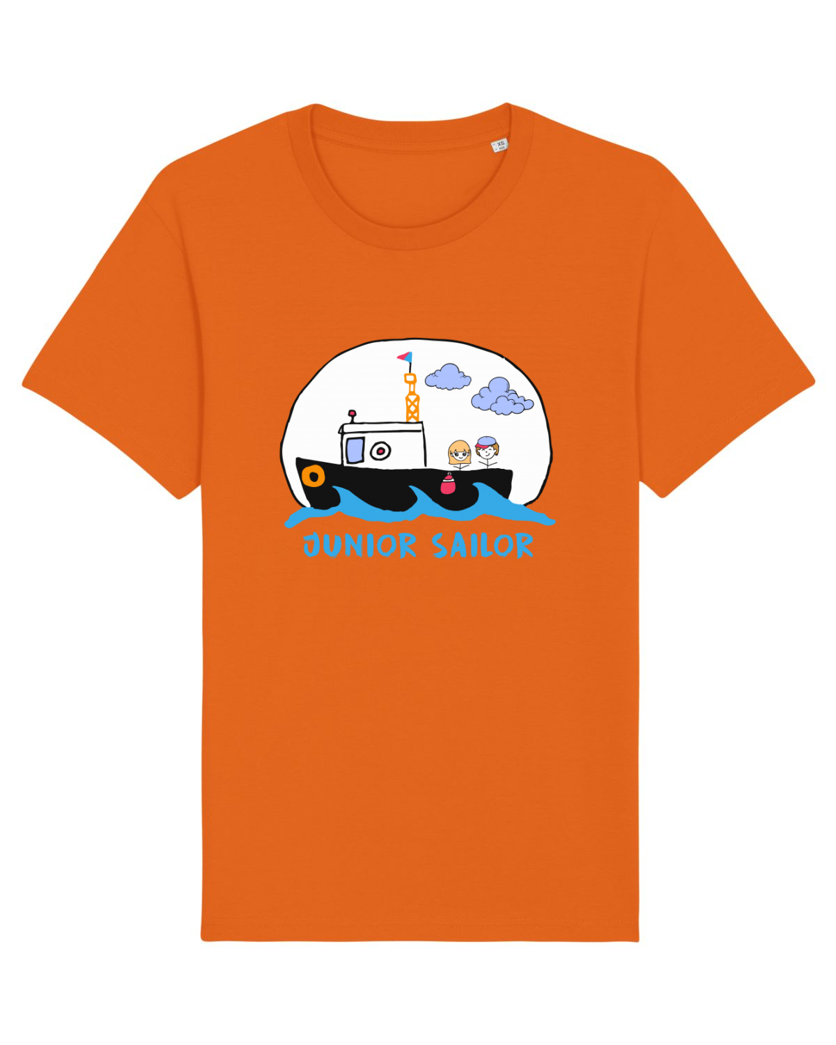 Tricou mânecă scurtă Unisex Rocker Bright Orange