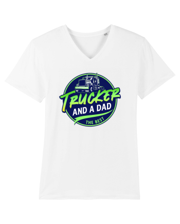 The Best Trucker and Dad White