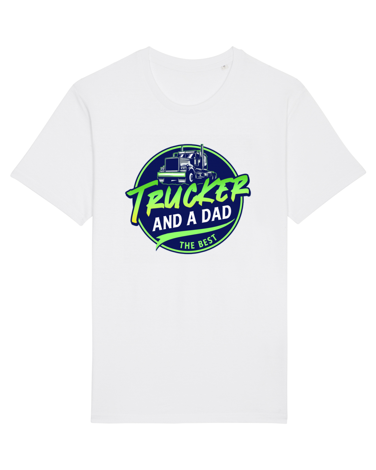 Tricou mânecă scurtă Unisex Rocker White