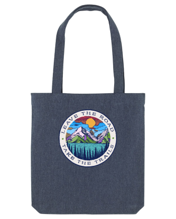Leave the Road, take the Trails Midnight Blue