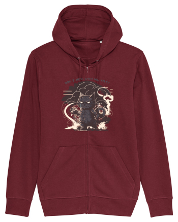 DON`T MESS WITH ME, KITTY 1 :D Burgundy