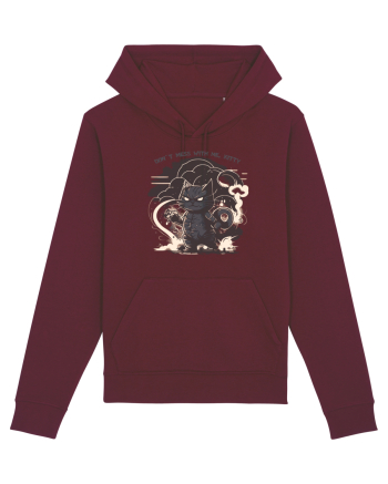 DON`T MESS WITH ME, KITTY 1 :D Burgundy
