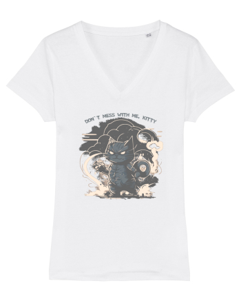 DON`T MESS WITH ME, KITTY 1 :D White