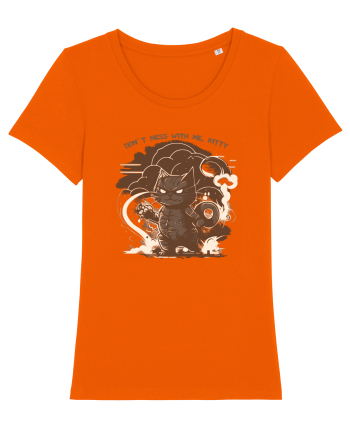 DON`T MESS WITH ME, KITTY 1 :D Bright Orange