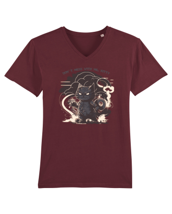 DON`T MESS WITH ME, KITTY 1 :D Burgundy
