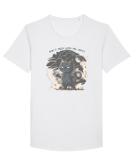 DON`T MESS WITH ME, KITTY 1 :D Tricou mânecă scurtă guler larg Bărbat Skater