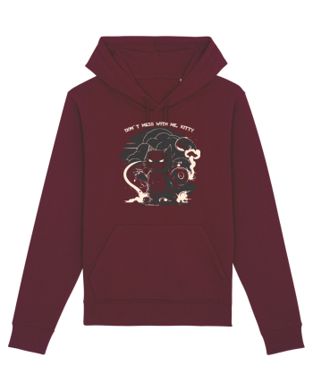 DON`T MESS WITH ME, KITTY 2 :D Burgundy