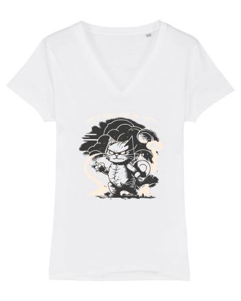 DON`T MESS WITH ME, KITTY 2 :D White