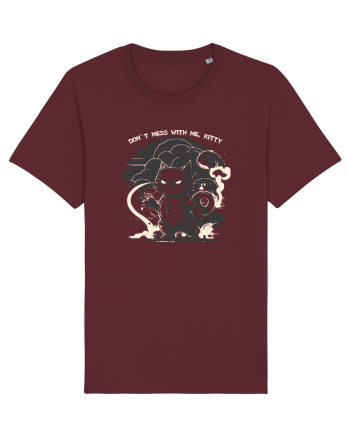 DON`T MESS WITH ME, KITTY 2 :D Burgundy