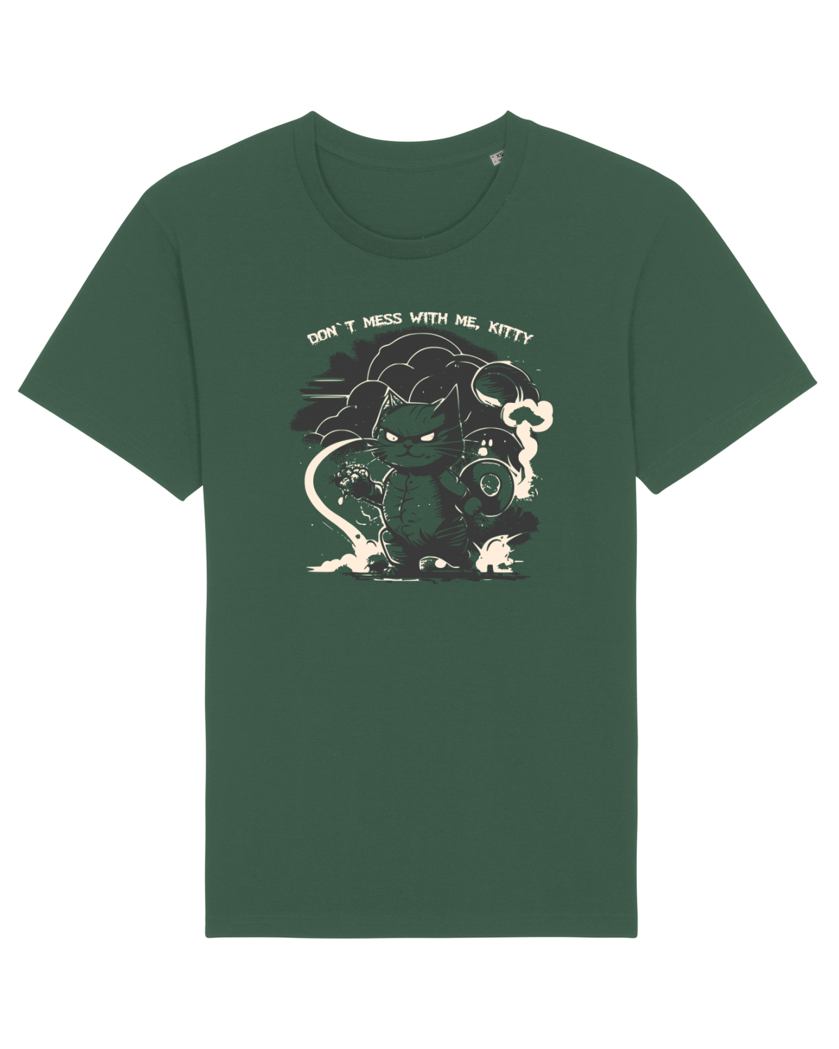 Tricou mânecă scurtă Unisex Rocker Bottle Green