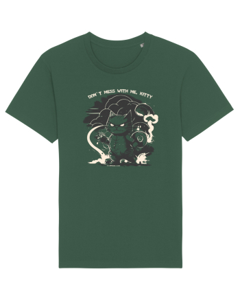 DON`T MESS WITH ME, KITTY 2 :D Bottle Green