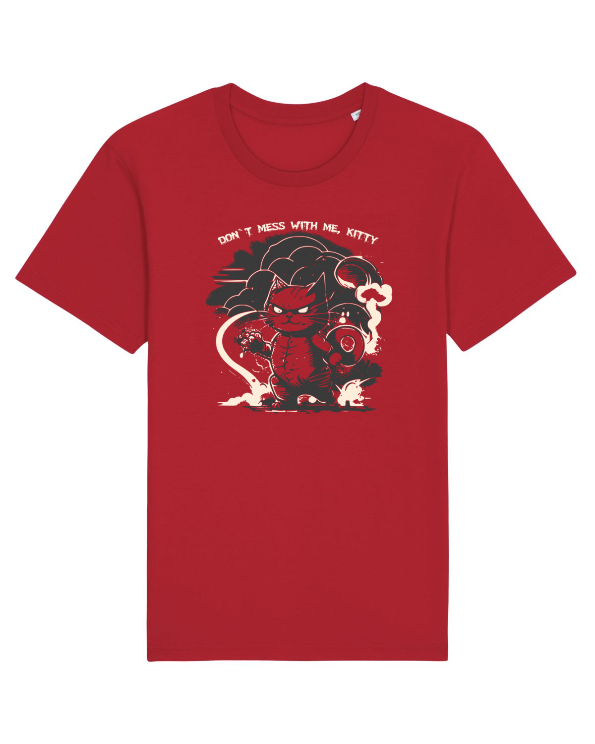 Tricou mânecă scurtă Unisex Rocker Red