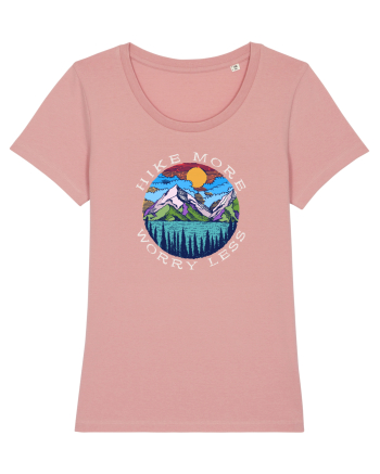 Hike More Worry Less Canyon Pink