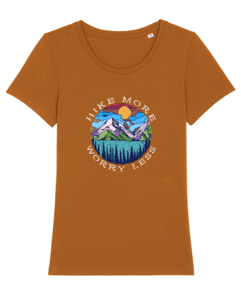 Hike More Worry Less Roasted Orange