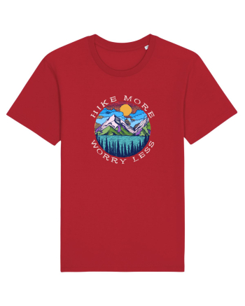 Hike More Worry Less Red