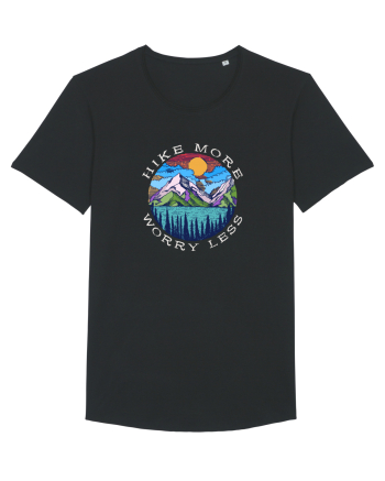 Hike More Worry Less Black