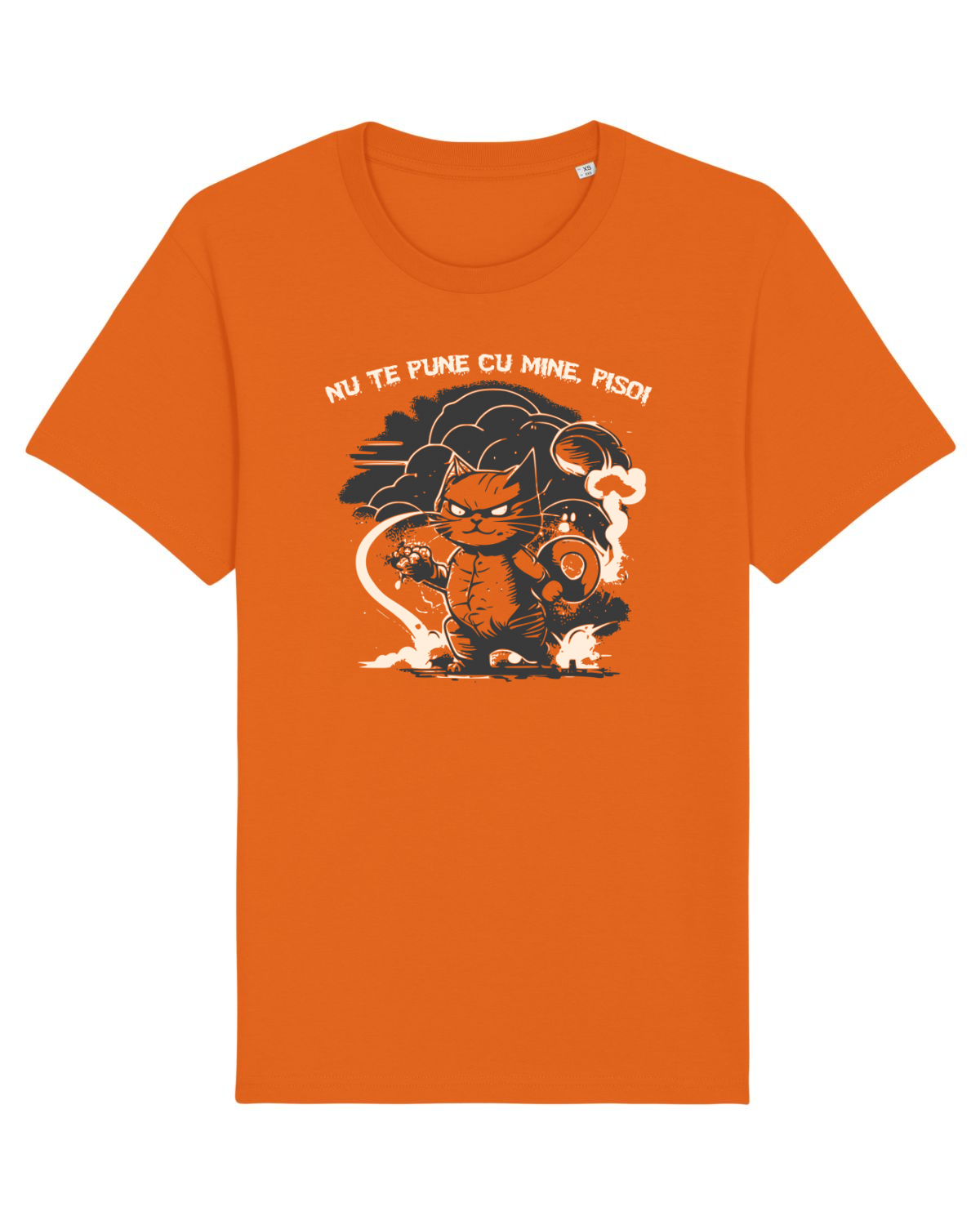 Tricou mânecă scurtă Unisex Rocker Bright Orange