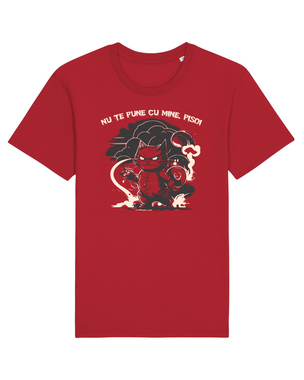 Tricou mânecă scurtă Unisex Rocker Red