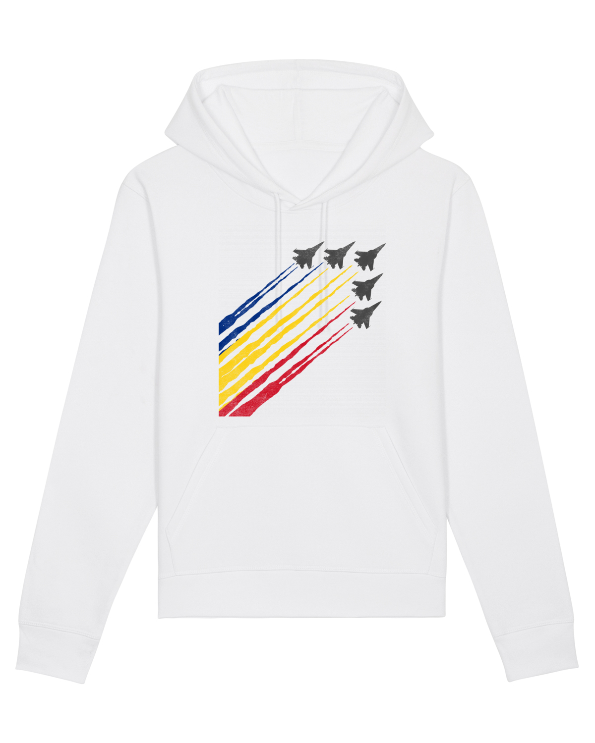 Hanorac Unisex Drummer White