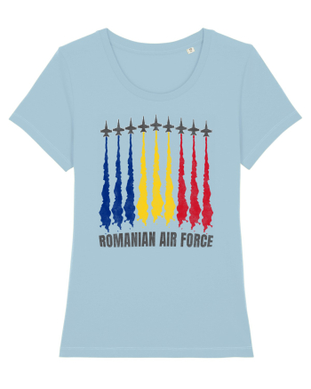Romanian Air Force F16 Fighters Sky Blue